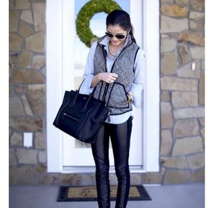 J. Crew herringbone excursion women’s vest